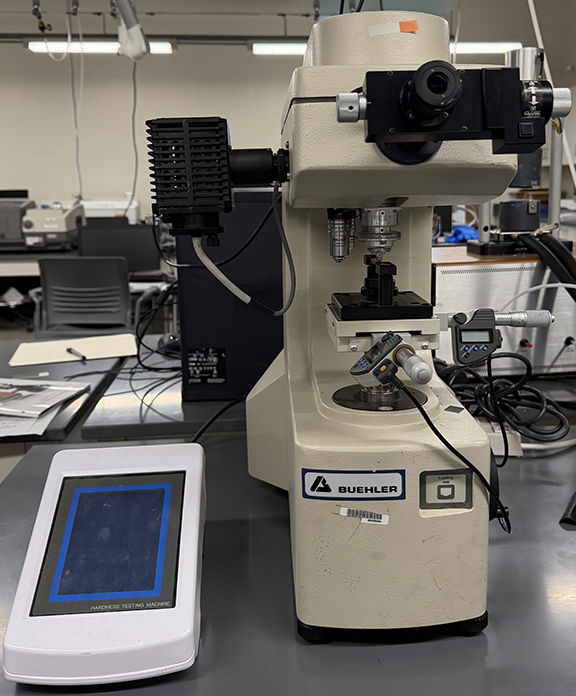Buehler Micromet T5114- Vickers hardness measurement