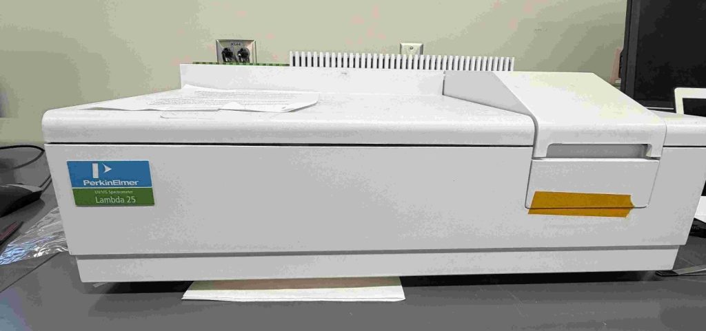 PerkinElmer Lambda 25 UV-Vis Spectrophotometer 